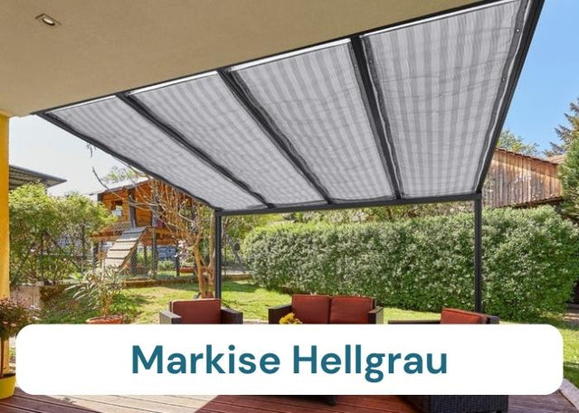 Markise Hellgrau