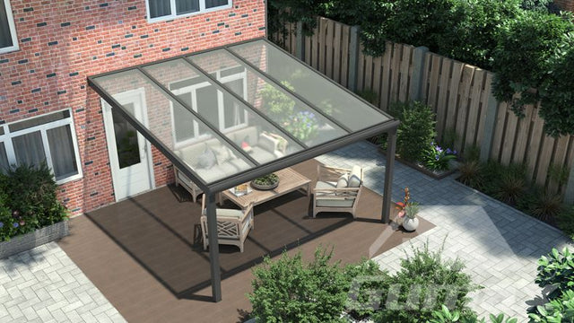 Terrassenbedachungen anthrazit