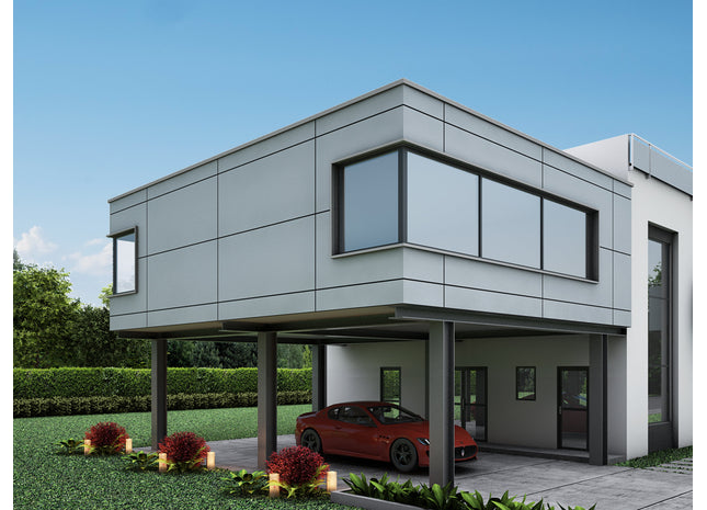 Fassaden HPL-Platte 6mm dunkelgrau 3050mm x 1300mm