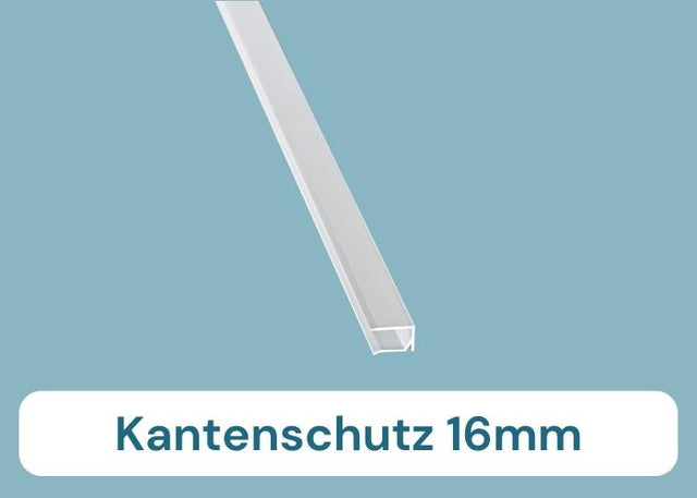 Hohlkammerplatten Kantenschutz 16mm