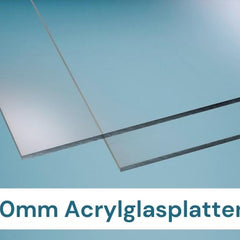 Acrylglasplatten klar 10mm