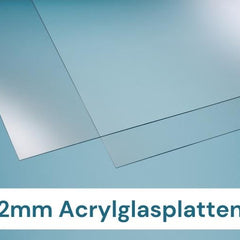 Acrylglasplatten klar 2mm
