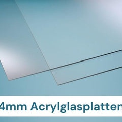 Acrylglasplatten klar 4mm