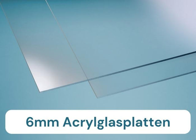 Acrylglasplatten klar 6mm