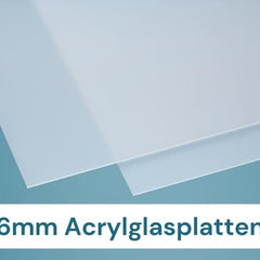 Acrylglasplatten opal 6mm