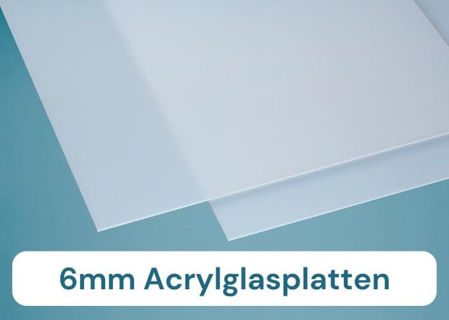 Acrylglasplatten opal 6mm