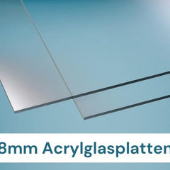 Acrylglasplatten klar 8mm