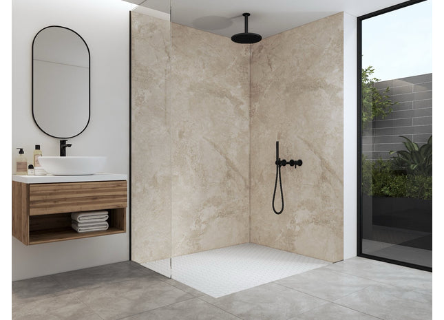 Duschrückwand Aluverbundplatte 3mm Louise