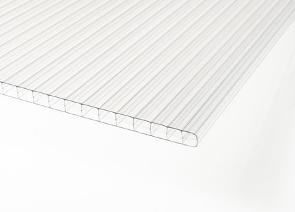 Stegplatte aus Polycarbonat 16mm klar