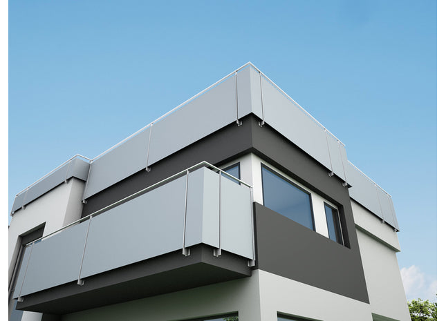 Balkon HPL-Platte 6mm dunkelgrau 3050mm x 1300mm